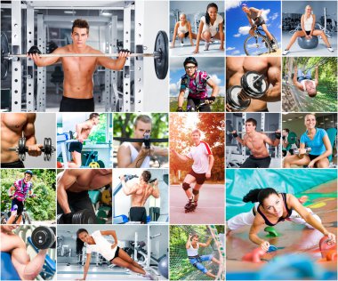 İnsanlar spor