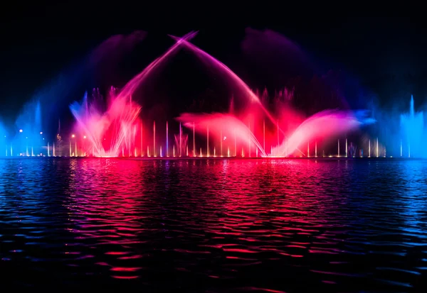 Musical fountain — Stock Photo, Image