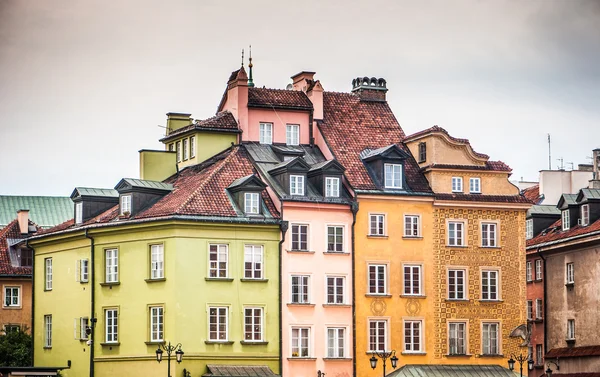 Casco antiguo de Varsovia — Stockfoto