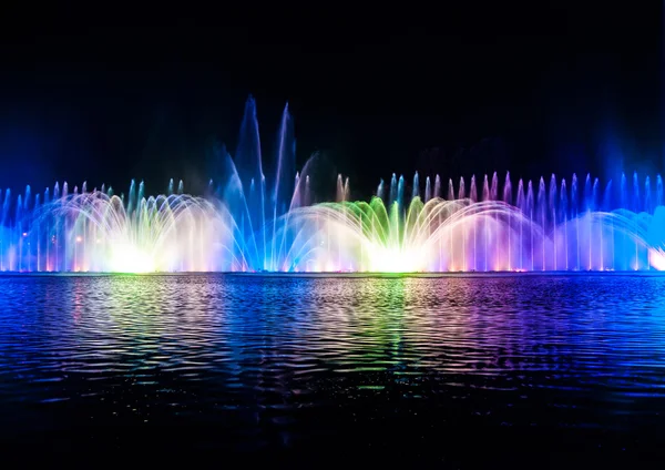 Musical fountain — Stock Photo, Image