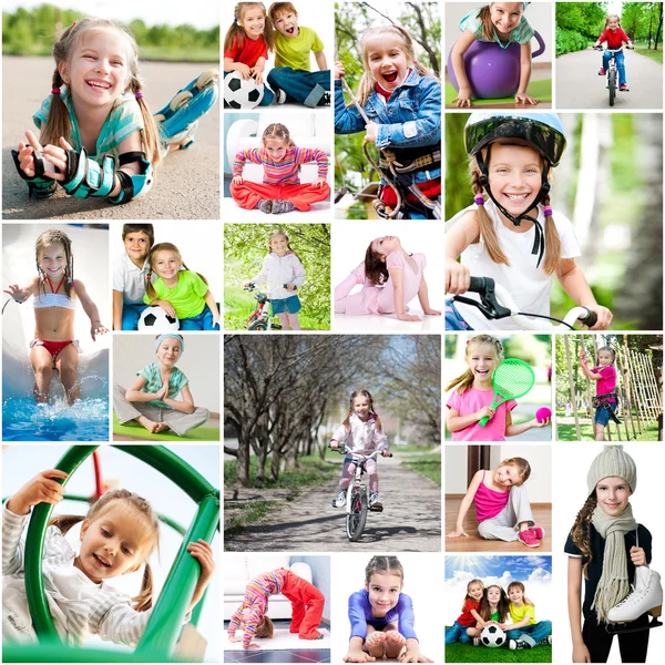 Children are involved in sports — Stock Photo, Image