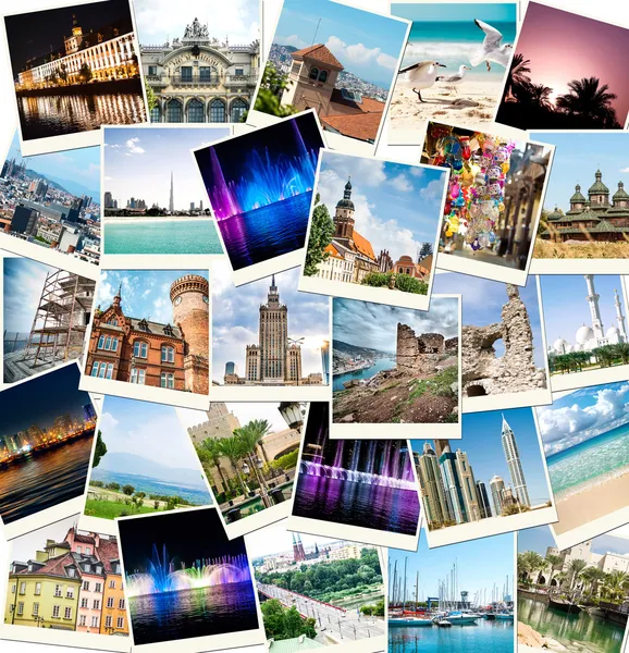 Photos from travels to different countries — Stock Photo, Image
