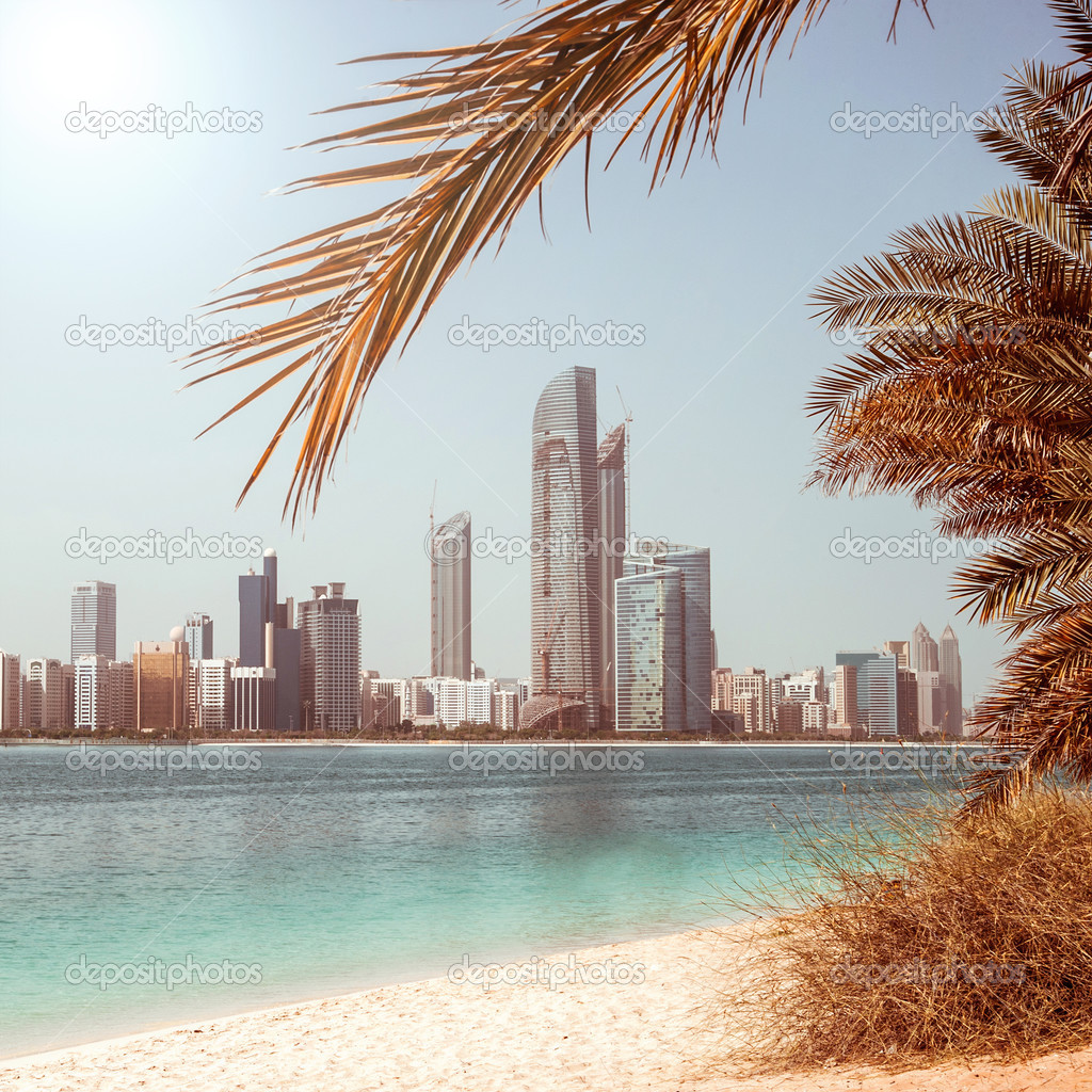 Photo metropolis on the gulf coast in Duba