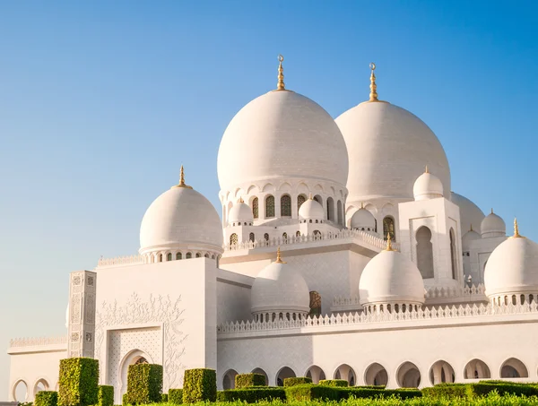 Weiße Moschee — Stockfoto