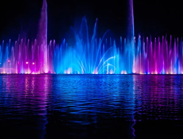 Musical fountain — Stock Photo, Image