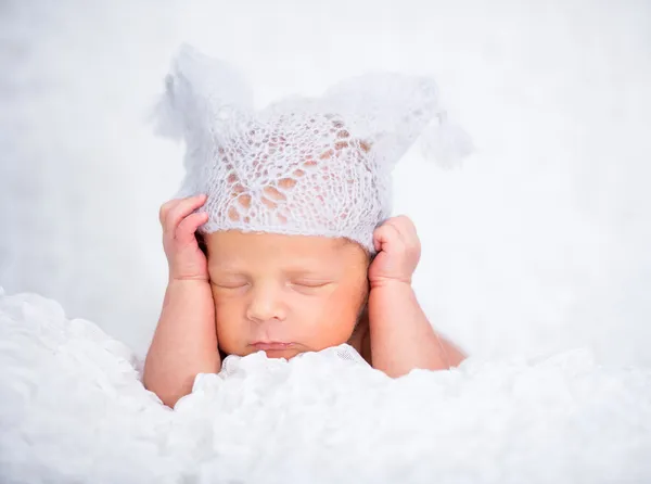 Newborn adorable baby — Stock Photo, Image