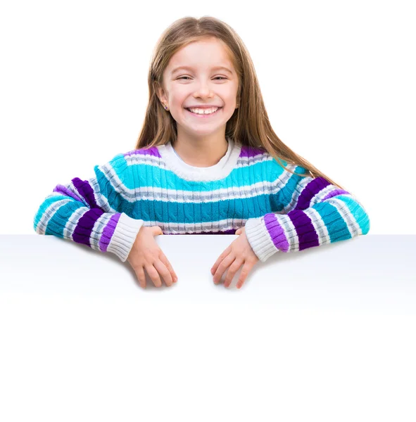 Pequena menina feliz — Fotografia de Stock