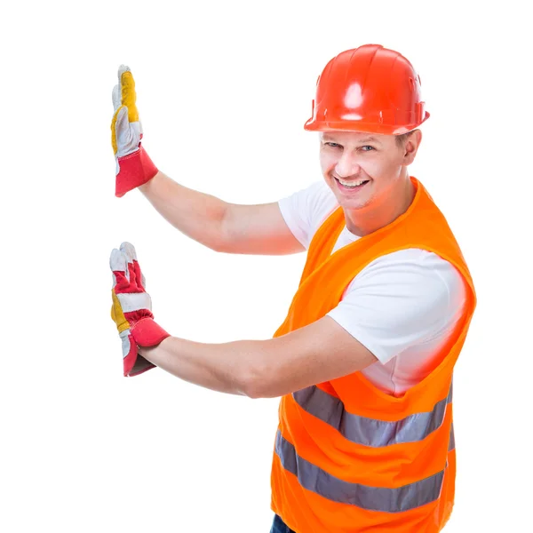 Handsome worker man — Stock Photo, Image