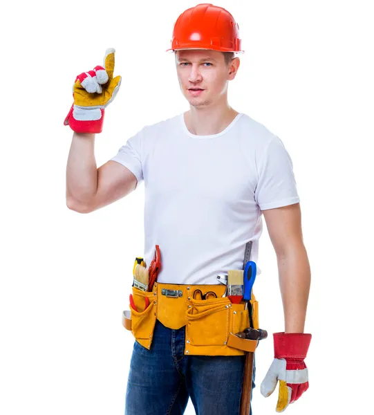 Handsome worker man — Stock Photo, Image