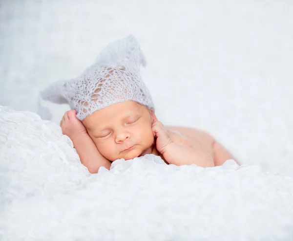 Newborn baby boy — Stock Photo, Image