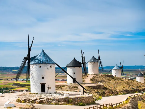 Group of windmills — Stock Photo, Image