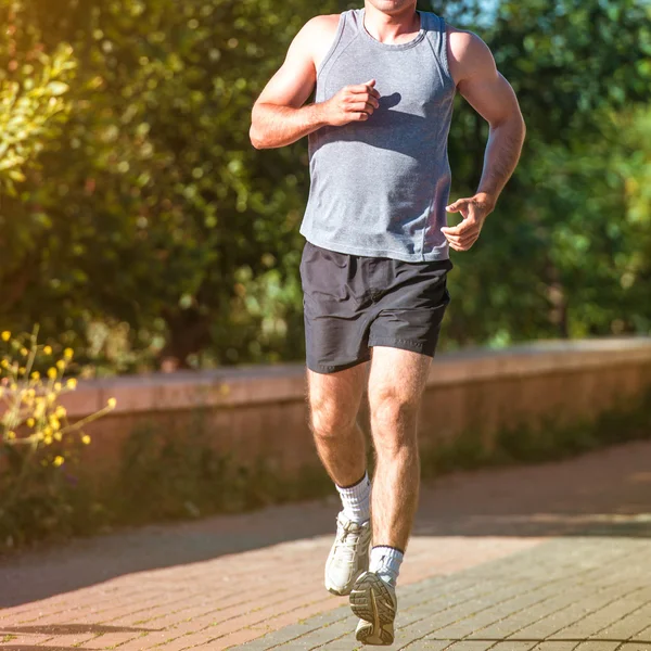 Man joggen — Stockfoto