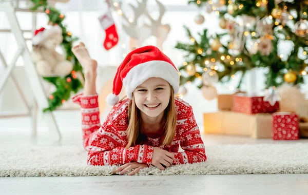 Barn i juletid — Stockfoto