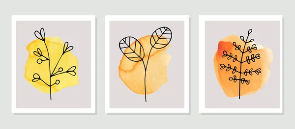 Peintures florales printanières — Image vectorielle