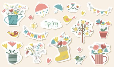 Romantik çiçek desenleri