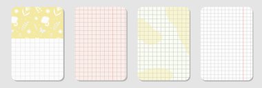 Şirin not kağıdı koleksiyonu