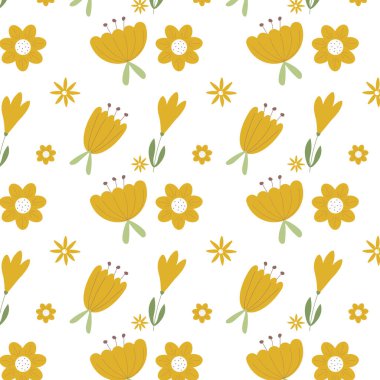 Romantik çiçek desenleri