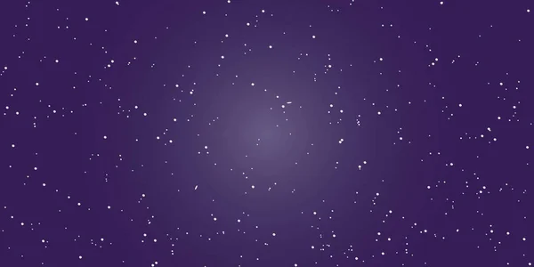 Universo Céu Stary Pintura Cósmica Sobre Fundo Violeta Bela Bandeira — Vetor de Stock
