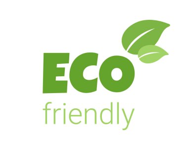 Çevre dostu ekoloji koruması ve yeşil enerji fikri olan bir vektör logosu. Gezegen çevre tasarım simgesini kaydet