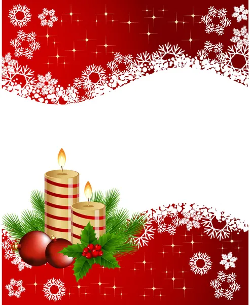 Kerst achtergrond — Stockvector