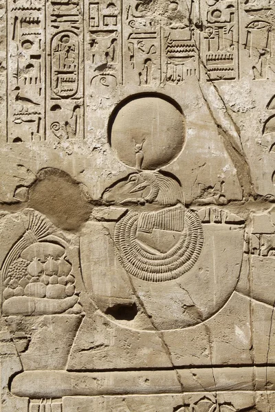 Hieroglyphen aus Ägypten — Stockfoto