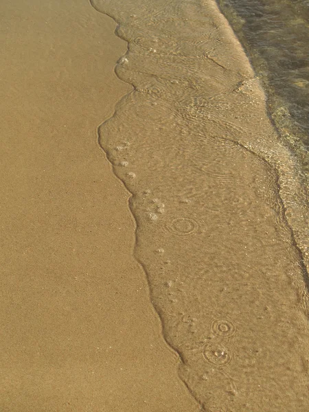 Transparent sea wave — Stock Photo, Image