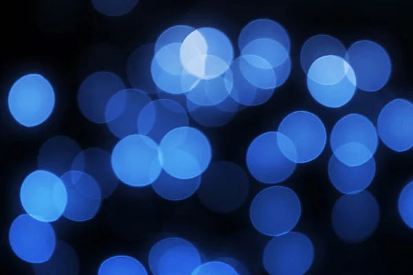 Unfocused blue lights — Stock Photo, Image