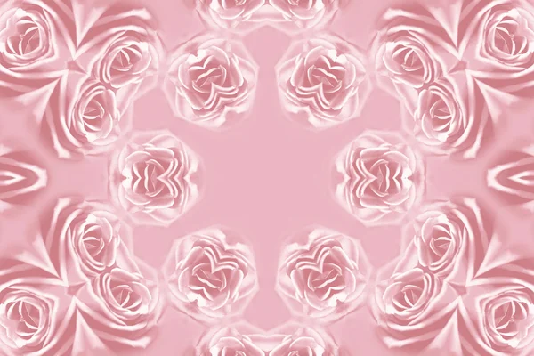 Padrão de rosas abstratas — Fotografia de Stock