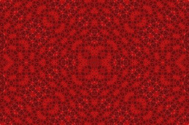soyut kırmızı deseni
