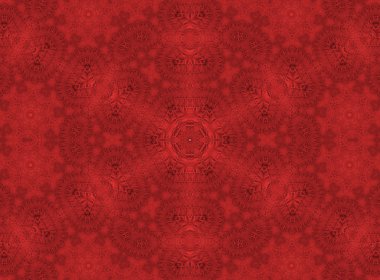 Kırmızı soyut geometrik desen