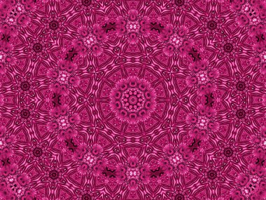 soyut çiçek deseni