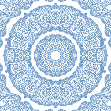 soyut mavi model beyaz