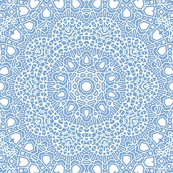 Abstract blue pattern on white — Stock Photo, Image