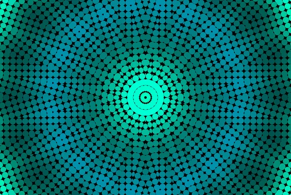 Radial dotted pattern — Stock Photo, Image