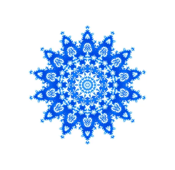 Αφηρημένο σχήμα μπλε — Φωτογραφία Αρχείου