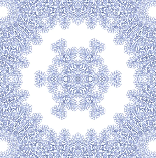 Blå abstrakt mønster - Stock-foto