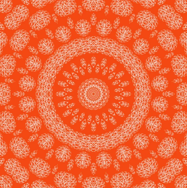 Abstrait fond orange avec motif — Photo