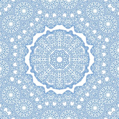 soyut mavi model beyaz