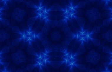 Koyu Mavi Soyut Arkaplan