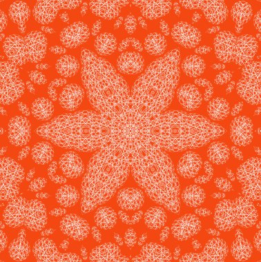 Desenli soyut turuncu arkaplan