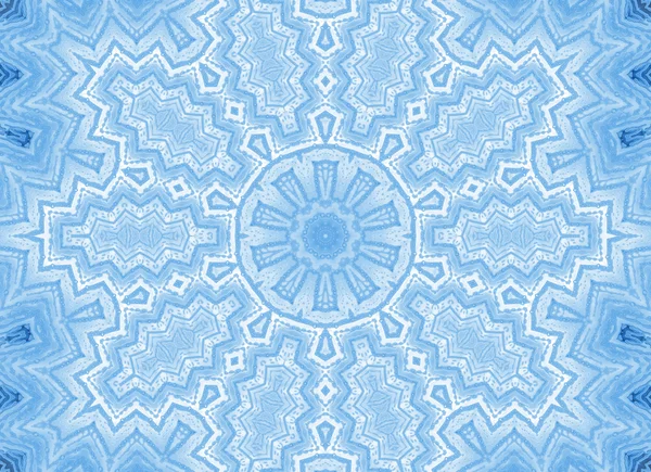 Blå bakgrund med abstrakt skum mönster — Stockfoto