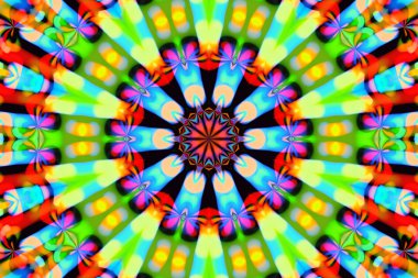 soyut neon desenli parlak arka plan