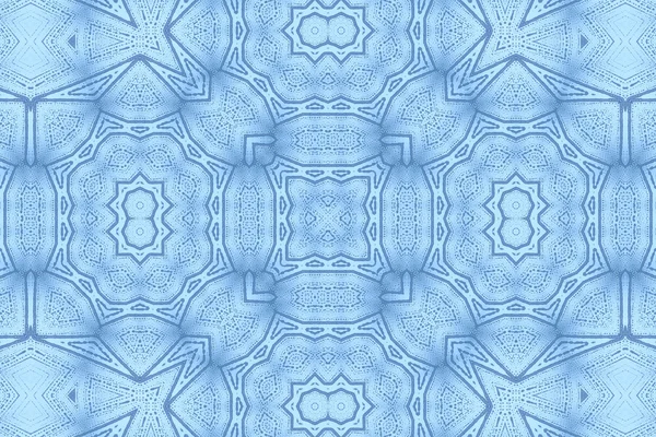Blauwe achtergrond met abstracte schuim patroon — Stockfoto