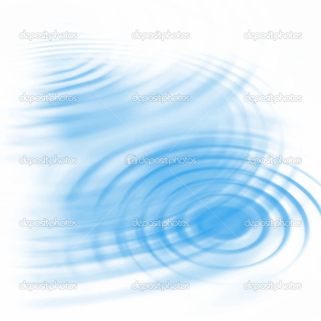 Radial water ripples