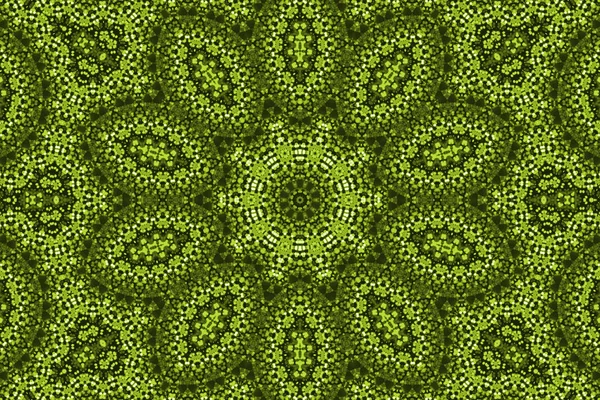 Green background with abstract pattern — Stock Photo, Image