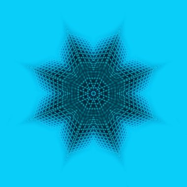 soyut desen yıldız