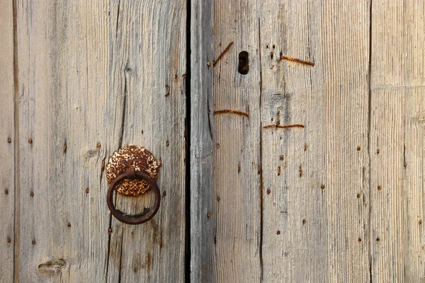 Porta de madeira velha — Fotografia de Stock