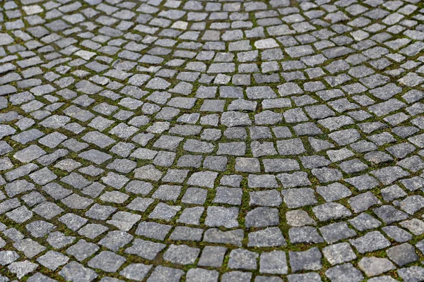 Straatstenen straat — Stockfoto