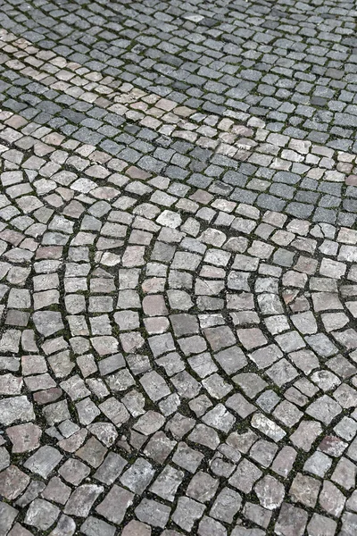 Geplaveide street — Stockfoto