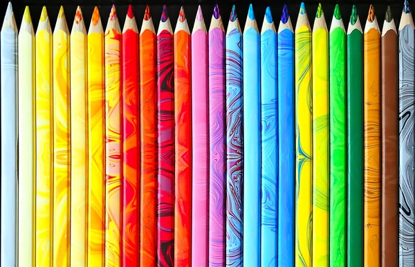 Set of color pencils — Stock Photo, Image